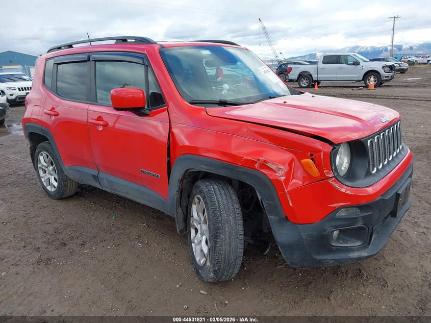 2018 Jeep Renegade VIN ZACCJBBB1JPH69364 IAAI salvage auction — RIGHT FRONT, Salvage (Montana), sold $25 on 2026-08-20 (photo 1)