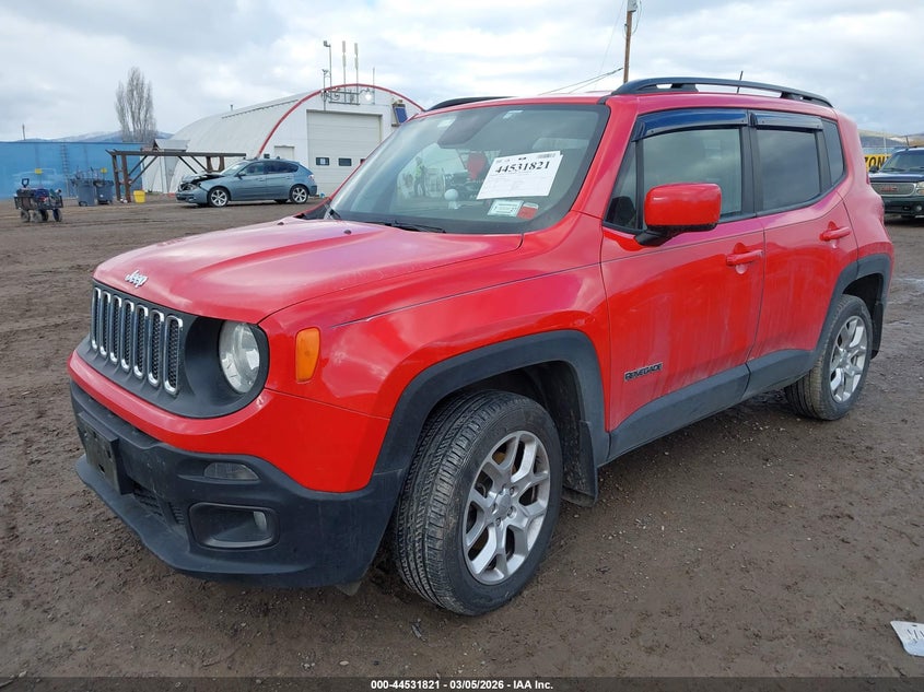 2018 Jeep Renegade VIN ZACCJBBB1JPH69364 IAAI salvage auction — RIGHT FRONT, Salvage (Montana), sold $25 on 2026-08-20 (photo 2)