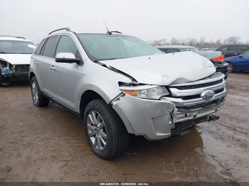 2014 Ford Edge VIN 2FMDK3KC4EBA57775 IAAI salvage auction — FRONT END, Salvage Title, sold $100 on 2026-07-09 (photo 1)