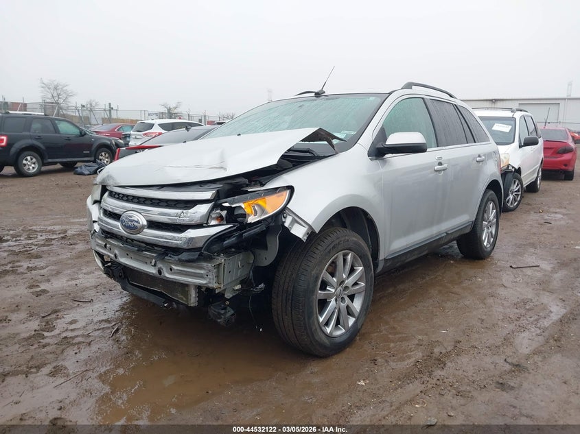 2014 Ford Edge VIN 2FMDK3KC4EBA57775 IAAI salvage auction — FRONT END, Salvage Title, sold $100 on 2026-07-09 (photo 2)