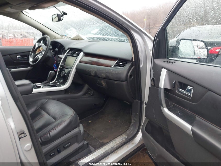 2014 Ford Edge VIN 2FMDK3KC4EBA57775 IAAI salvage auction — FRONT END, Salvage Title, sold $100 on 2026-07-09 (photo 5)