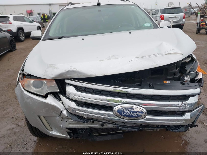 2014 Ford Edge VIN 2FMDK3KC4EBA57775 IAAI salvage auction — FRONT END, Salvage Title, sold $100 on 2026-07-09 (photo 6)
