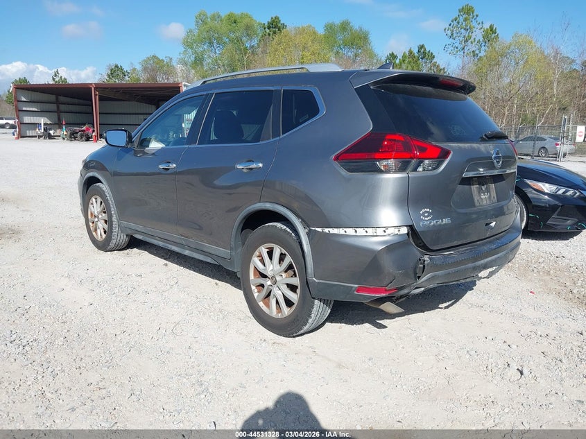 2018 Nissan Rogue VIN KNMAT2MT6JP520580 IAAI salvage auction — REAR END, Salvage (Mississippi), sold $2,350 on 2026-07-31 (photo 3)