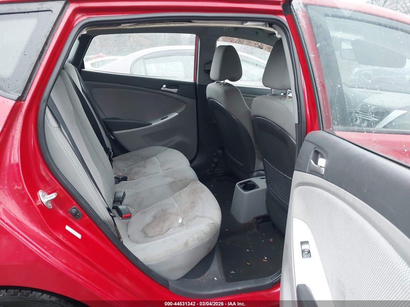 2013 Hyundai Accent VIN KMHCT5AE3DU128805 IAAI salvage auction — FRONT END, Salvage - Greater Than 75% (Maryland), sold $300 on 2026-07-09 (photo 8)