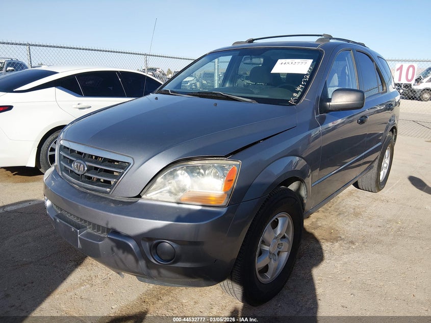 2007 Kia Sorento VIN KNDJC736975687335 IAAI salvage auction — RIGHT FRONT, Original (Texas), sold $450 on 2026-07-15 (photo 2)