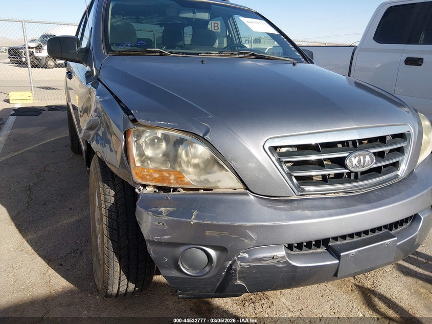 2007 Kia Sorento VIN KNDJC736975687335 IAAI salvage auction — RIGHT FRONT, Original (Texas), sold $450 on 2026-07-15 (photo 6)