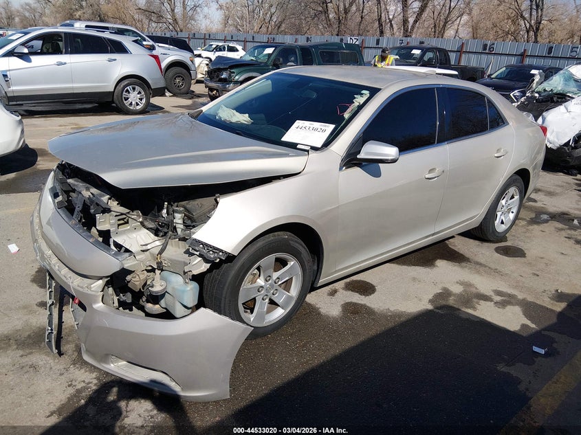 2016 Chevrolet Malibu VIN 1G11C5SA4GF151325 IAAI salvage auction — FRONT END, Salvage (Utah), sold $325 on 2026-07-09 (photo 2)
