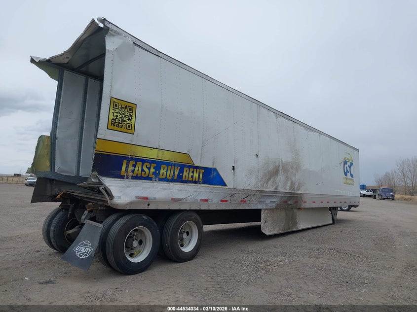 2024 Utility trailer mfg 53' semi trailer VIN 1UYVS2534R3061413 IAAI salvage auction — REAR END, Salvage (Illinois), sold $25 on 2026-09-16 (photo 4)