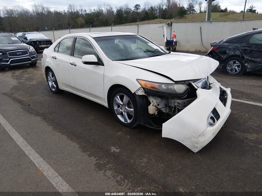 2011 Acura Tsx VIN JH4CU2F63BC000244 IAAI salvage auction — FRONT END, Salvage (Mississippi), sold $25 on 2026-10-12 (photo 1)