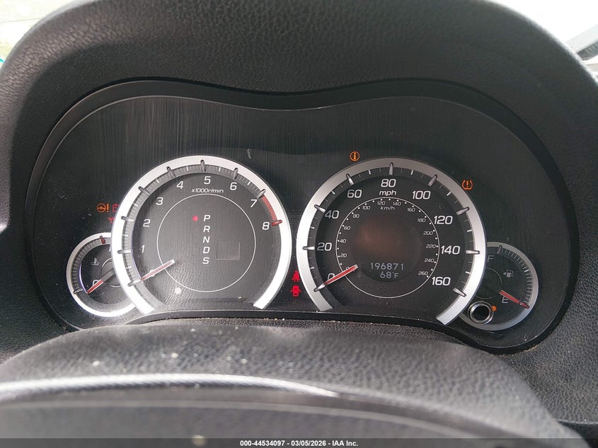 2011 Acura Tsx VIN JH4CU2F63BC000244 IAAI salvage auction — FRONT END, Salvage (Mississippi), sold $25 on 2026-10-12 (photo 7)