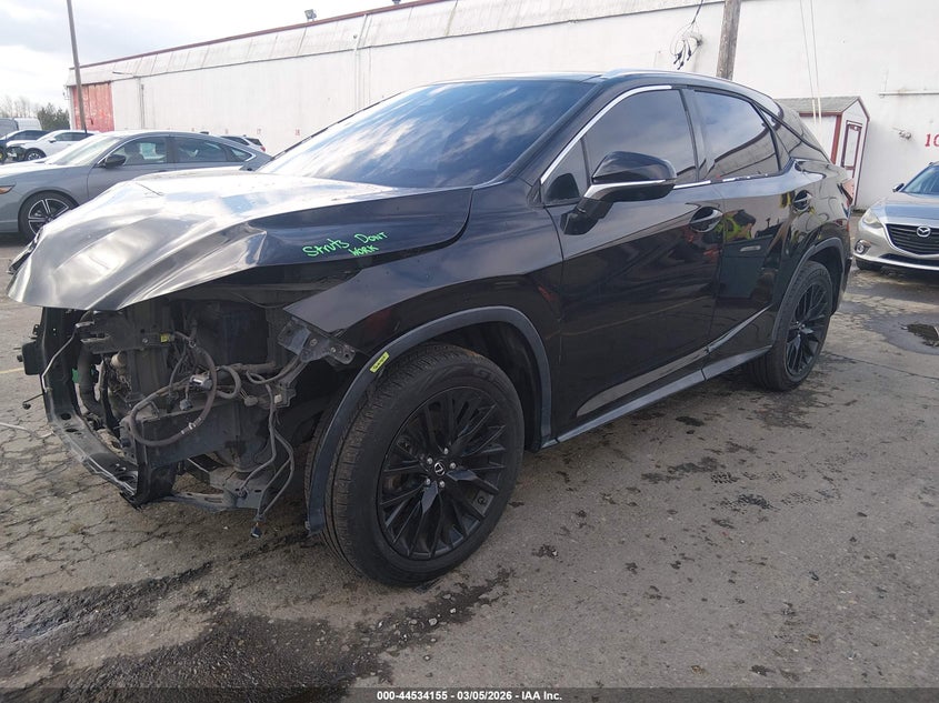 2016 Lexus Rx VIN 2T2BZMCA2GC053790 IAAI salvage auction — FRONT END, Salvage (Oregon), sold $11,725 on 2026-07-09 (photo 2)