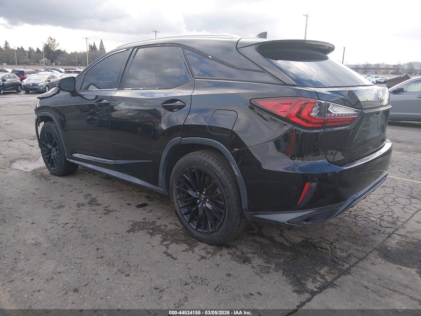 2016 Lexus Rx VIN 2T2BZMCA2GC053790 IAAI salvage auction — FRONT END, Salvage (Oregon), sold $11,725 on 2026-07-09 (photo 3)