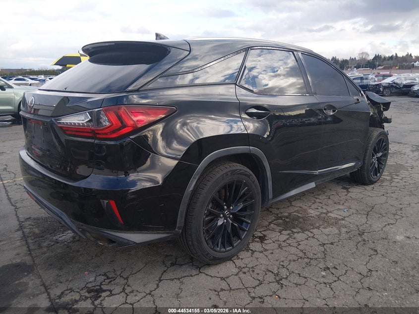 2016 Lexus Rx VIN 2T2BZMCA2GC053790 IAAI salvage auction — FRONT END, Salvage (Oregon), sold $11,725 on 2026-07-09 (photo 4)