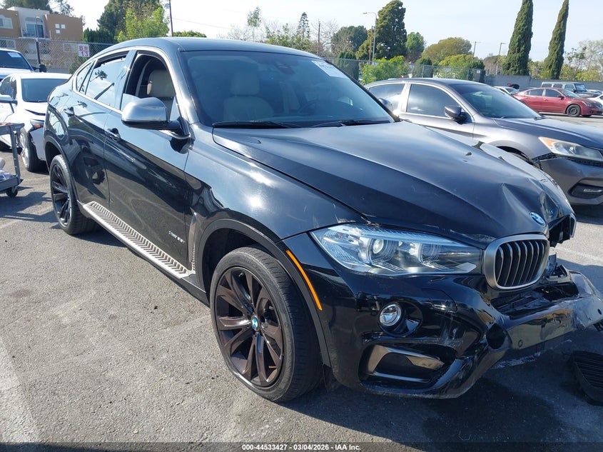2016 BMW X6 VIN 5UXKU2C53G0N81261 IAAI salvage auction — FRONT END, Salvage (California), sold $4,550 on 2026-07-30 (photo 1)