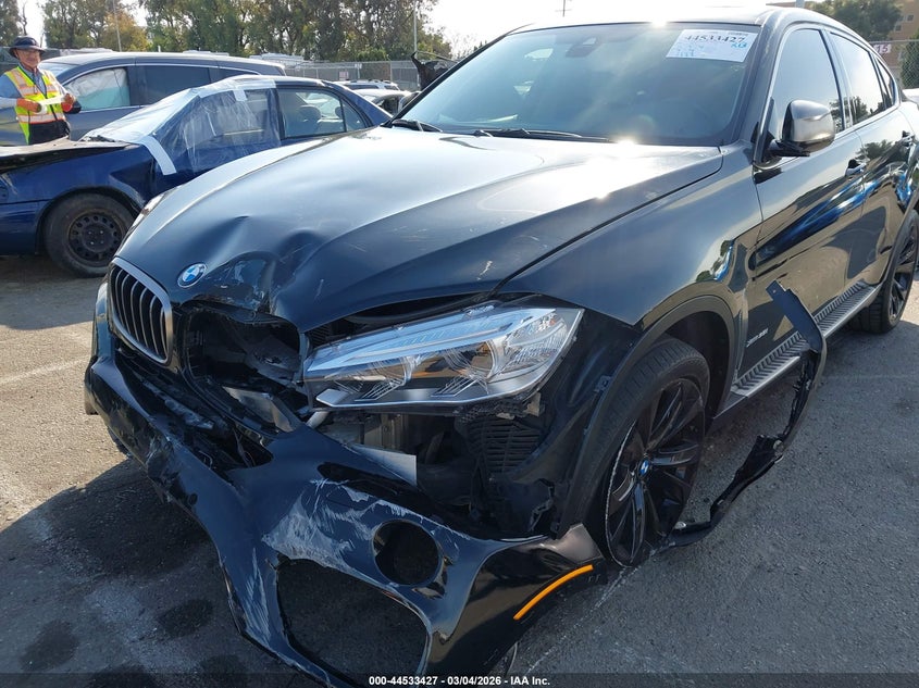 2016 BMW X6 VIN 5UXKU2C53G0N81261 IAAI salvage auction — FRONT END, Salvage (California), sold $4,550 on 2026-07-30 (photo 6)