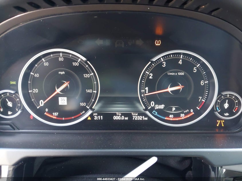 2016 BMW X6 VIN 5UXKU2C53G0N81261 IAAI salvage auction — FRONT END, Salvage (California), sold $4,550 on 2026-07-30 (photo 7)