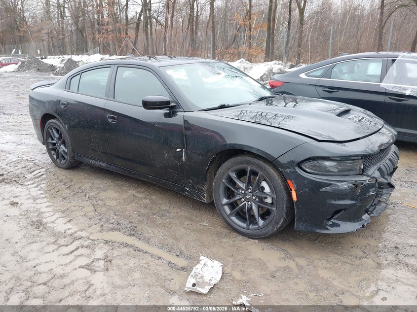 2022 Dodge Charger VIN 2C3CDXMG3NH241799 IAAI salvage auction — FRONT END, Mv-907A (New York), sold $9,900 on 2026-07-28 (photo 1)