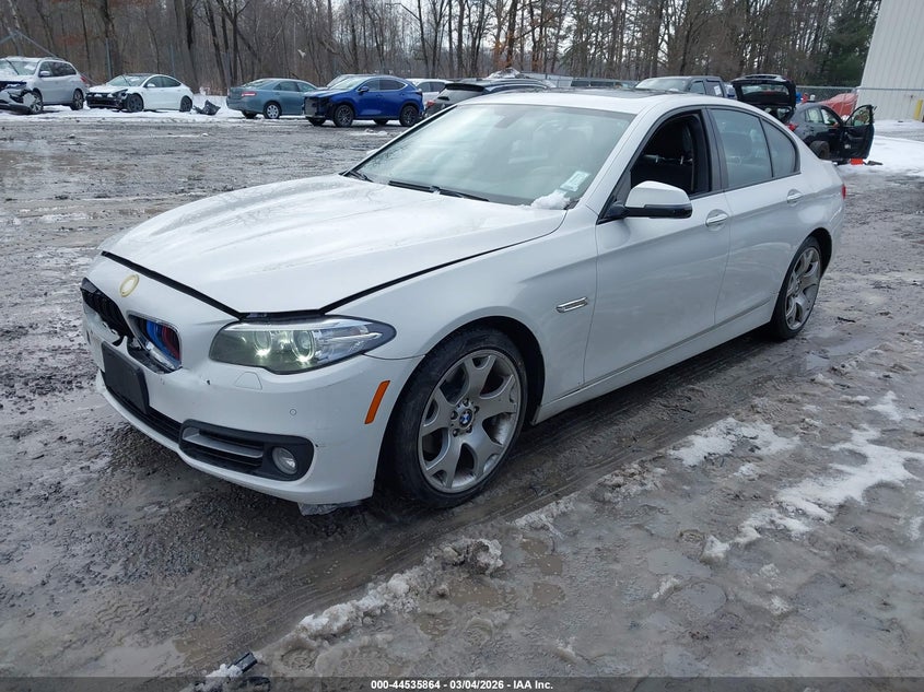 2016 BMW 5er VIN WBA5A7C51GG643698 IAAI salvage auction — FRONT END, Salvage Title, sold $2,125 on 2026-08-04 (photo 2)