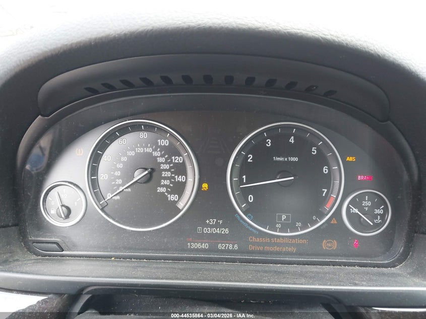 2016 BMW 5er VIN WBA5A7C51GG643698 IAAI salvage auction — FRONT END, Salvage Title, sold $2,125 on 2026-08-04 (photo 7)