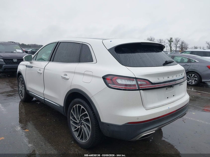 2019 Lincoln Nautilus VIN 2LMPJ8L95KBL16838 IAAI salvage auction — FRONT END, Salvage (New Jersey), sold $2,450 on 2026-07-09 (photo 3)