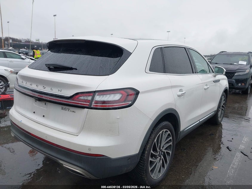 2019 Lincoln Nautilus VIN 2LMPJ8L95KBL16838 IAAI salvage auction — FRONT END, Salvage (New Jersey), sold $2,450 on 2026-07-09 (photo 4)