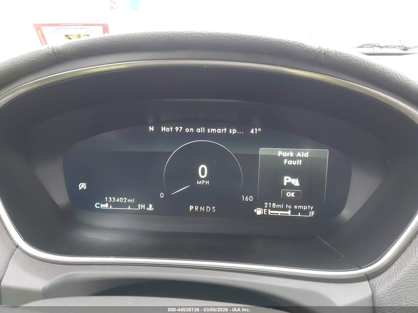 2019 Lincoln Nautilus VIN 2LMPJ8L95KBL16838 IAAI salvage auction — FRONT END, Salvage (New Jersey), sold $2,450 on 2026-07-09 (photo 7)