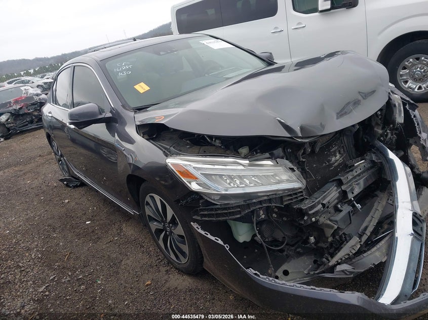 2017 Honda Accord VIN JHMCR6F76HC006209 IAAI salvage auction — FRONT END, Clear (Oklahoma), sold $2,150 on 2026-07-14 (photo 1)