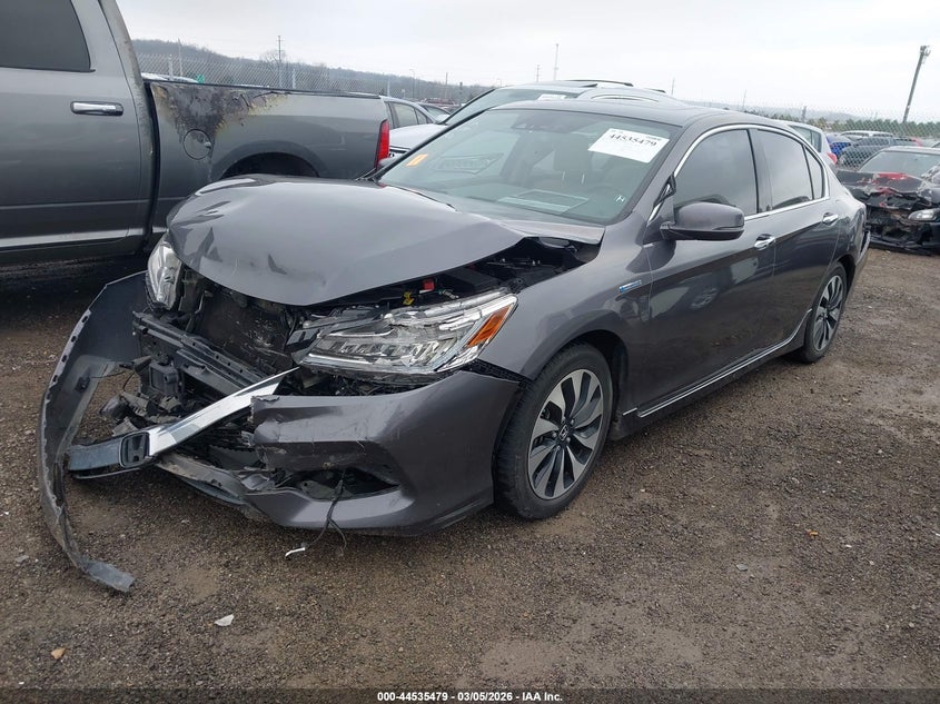 2017 Honda Accord VIN JHMCR6F76HC006209 IAAI salvage auction — FRONT END, Clear (Oklahoma), sold $2,150 on 2026-07-14 (photo 2)