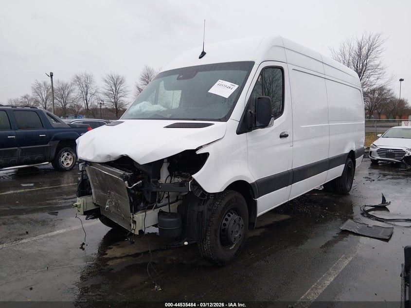 2023 Mercedes-benz Sprinter VIN W1Y8KC3Y4PT142436 IAAI salvage auction — FRONT END, Salvage (New Jersey), sold $10,950 on 2026-07-20 (photo 2)