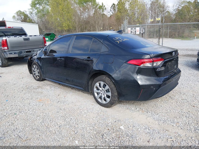 2021 Toyota Corolla VIN 5YFEPMAE7MP164313 IAAI salvage auction — RIGHT FRONT, Salvage Title, sold $1,550 on 2026-07-10 (photo 3)