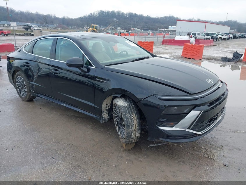 2024 Hyundai Sonata VIN KMHL54JJ3RA094181 IAAI salvage auction — LEFT FRONT, Salvage (Missouri), sold $5,800 on 2026-07-30 (photo 1)