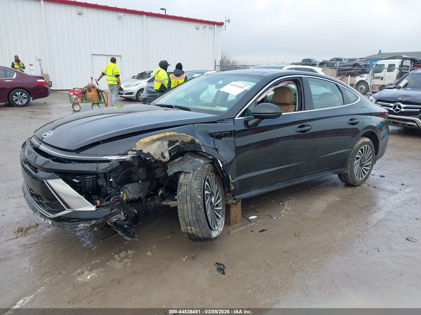 2024 Hyundai Sonata VIN KMHL54JJ3RA094181 IAAI salvage auction — LEFT FRONT, Salvage (Missouri), sold $5,800 on 2026-07-30 (photo 2)