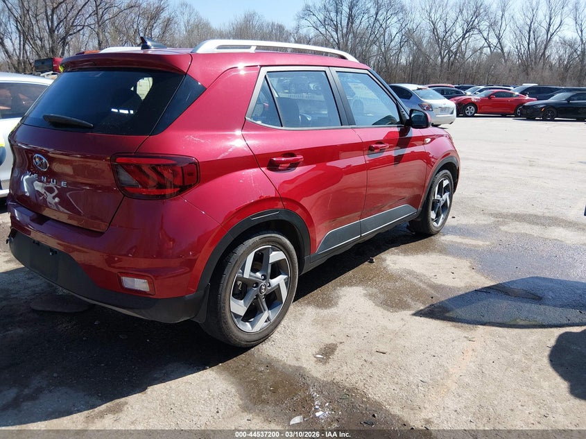 2022 Hyundai Venue VIN KMHRC8A38NU182872 IAAI salvage auction — LEFT REAR, Salvage Title, sold $3,475 on 2026-07-22 (photo 4)