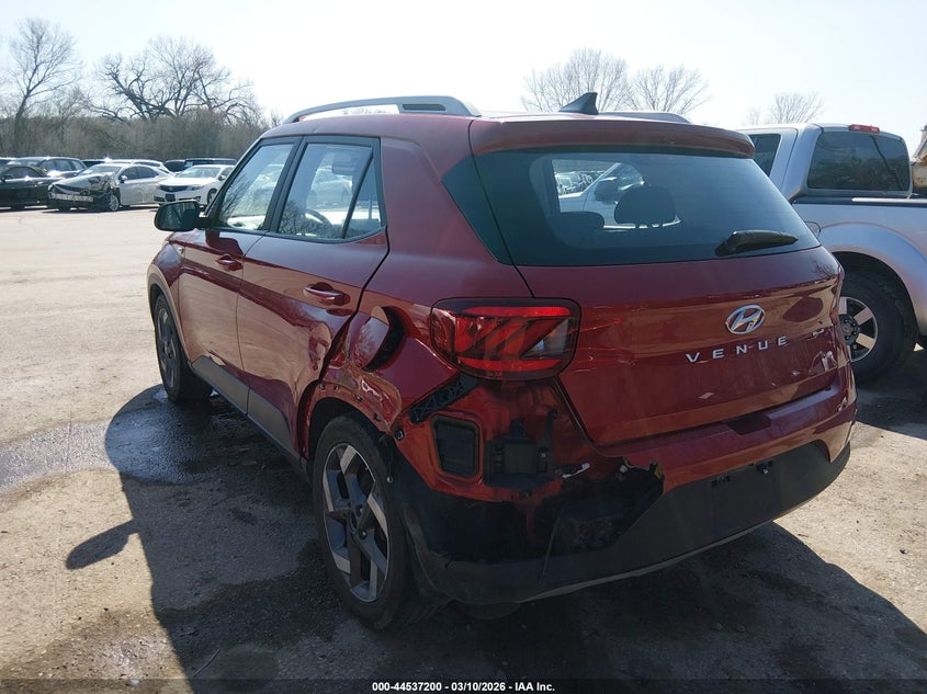 2022 Hyundai Venue VIN KMHRC8A38NU182872 IAAI salvage auction — LEFT REAR, Salvage Title, sold $3,475 on 2026-07-22 (photo 6)