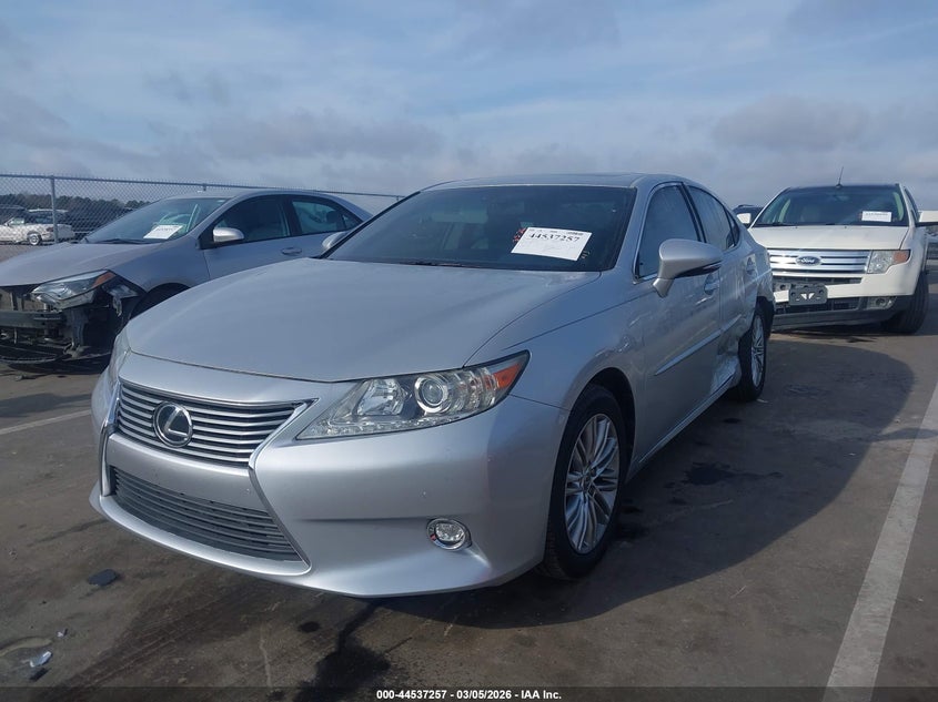 2014 Lexus ES VIN JTHBK1GG6E2142018 IAAI salvage auction — LEFT REAR, Salvage (North Carolina), sold $4,150 on 2026-07-12 (photo 2)