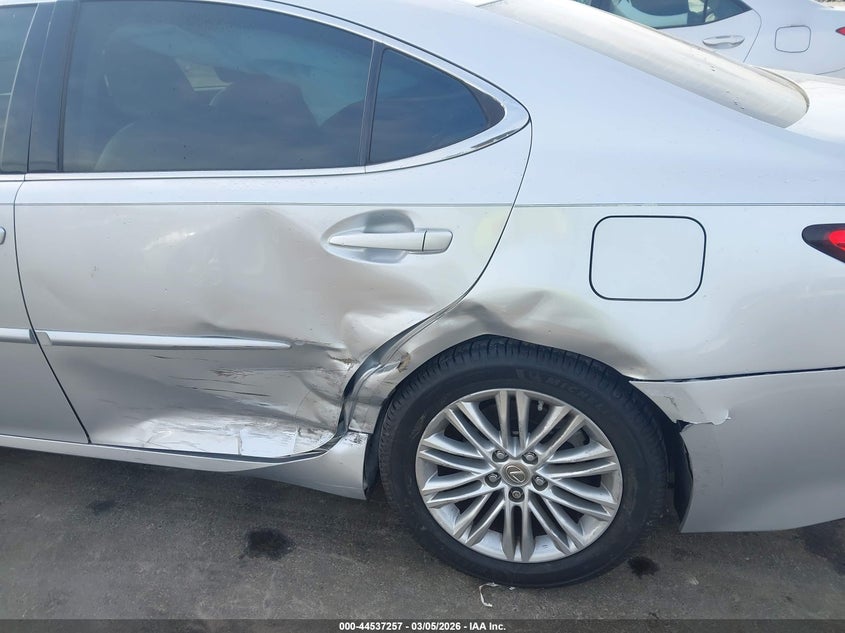2014 Lexus ES VIN JTHBK1GG6E2142018 IAAI salvage auction — LEFT REAR, Salvage (North Carolina), sold $4,150 on 2026-07-12 (photo 6)