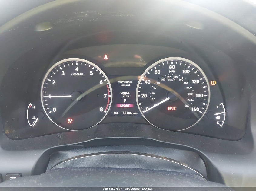 2014 Lexus ES VIN JTHBK1GG6E2142018 IAAI salvage auction — LEFT REAR, Salvage (North Carolina), sold $4,150 on 2026-07-12 (photo 7)