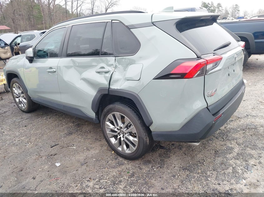 2023 Toyota Rav 4 VIN 2T3C1RFV9PW262400 IAAI salvage auction — REAR END, Salvage - Greater Than 75% (Maryland), sold $10,800 on 2026-08-12 (photo 3)