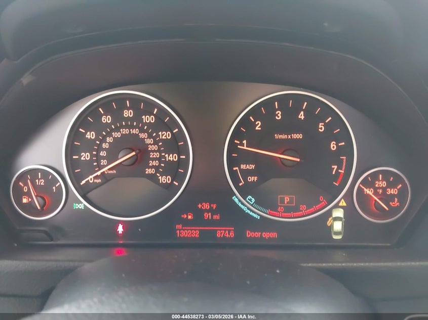 2015 BMW 3er VIN WBA3B5C57FP653529 IAAI salvage auction — SIDE, Mv-907A (New York), sold $1,200 on 2026-08-20 (photo 7)
