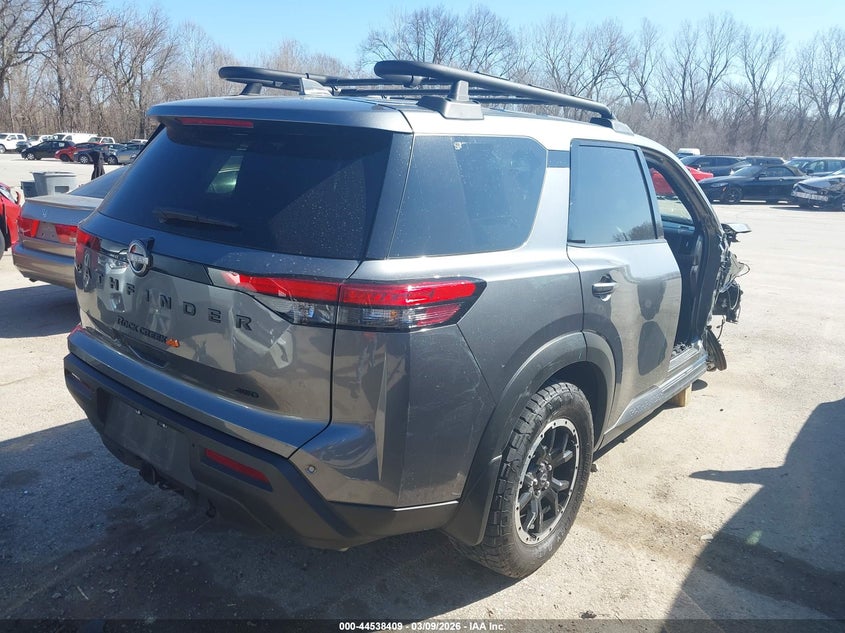 2025 Nissan Pathfinder VIN 5N1DR3BD5SC244605 IAAI salvage auction — RIGHT FRONT, Clear (Kansas), sold $9,150 on 2026-07-29 (photo 4)
