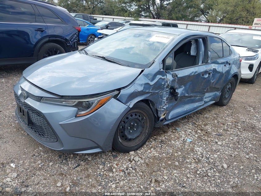 2020 Toyota Corolla VIN 5YFEPRAE0LP024356 IAAI salvage auction — LEFT SIDE, Salvage Title, sold $2,750 on 2026-07-16 (photo 2)