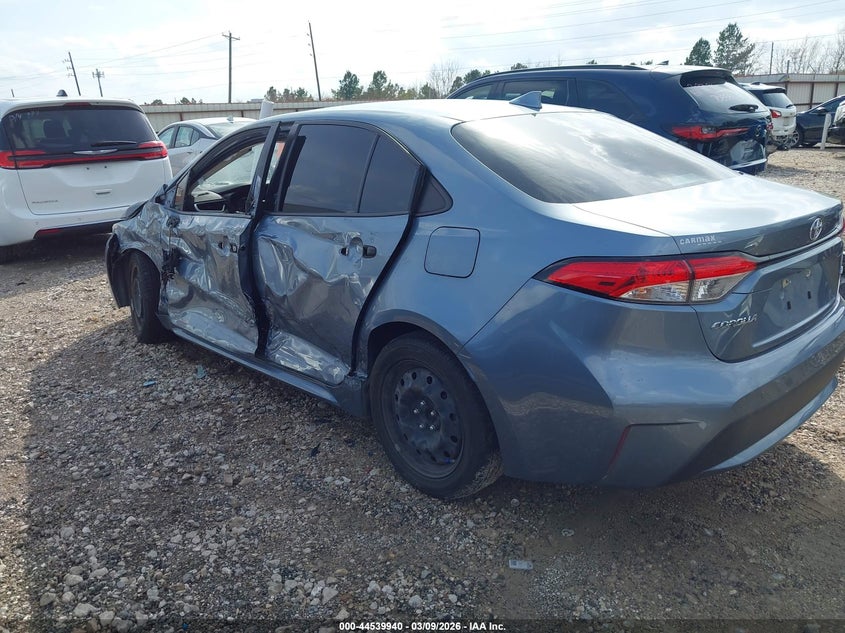 2020 Toyota Corolla VIN 5YFEPRAE0LP024356 IAAI salvage auction — LEFT SIDE, Salvage Title, sold $2,750 on 2026-07-16 (photo 3)
