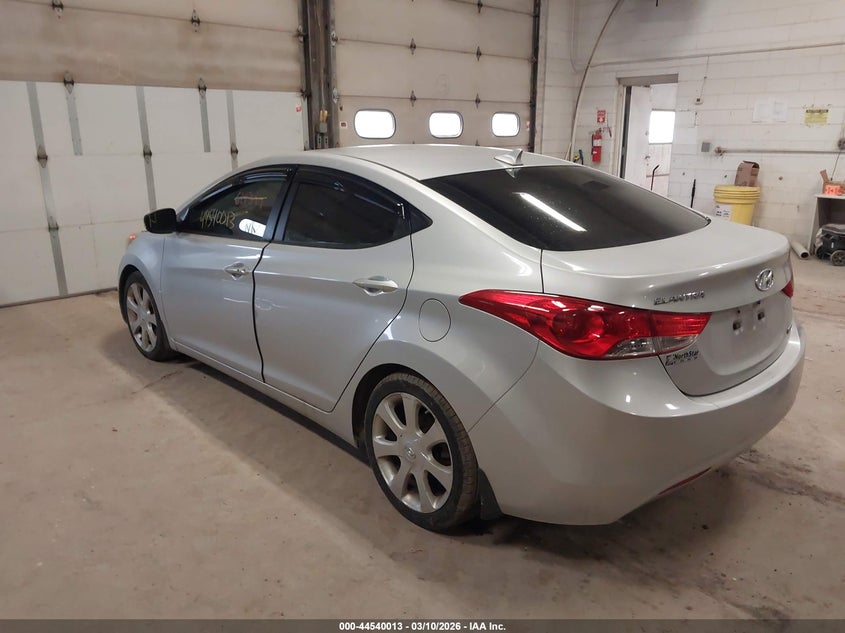2013 Hyundai Elantra VIN KMHDH4AE6DU614394 IAAI salvage auction — RIGHT SIDE, Clear (Wisconsin), sold $1,175 on 2026-07-15 (photo 3)
