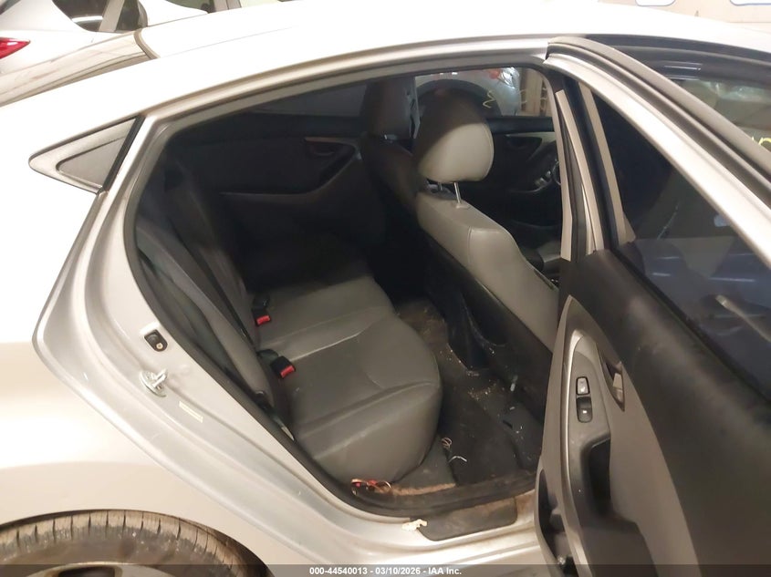 2013 Hyundai Elantra VIN KMHDH4AE6DU614394 IAAI salvage auction — RIGHT SIDE, Clear (Wisconsin), sold $1,175 on 2026-07-15 (photo 8)