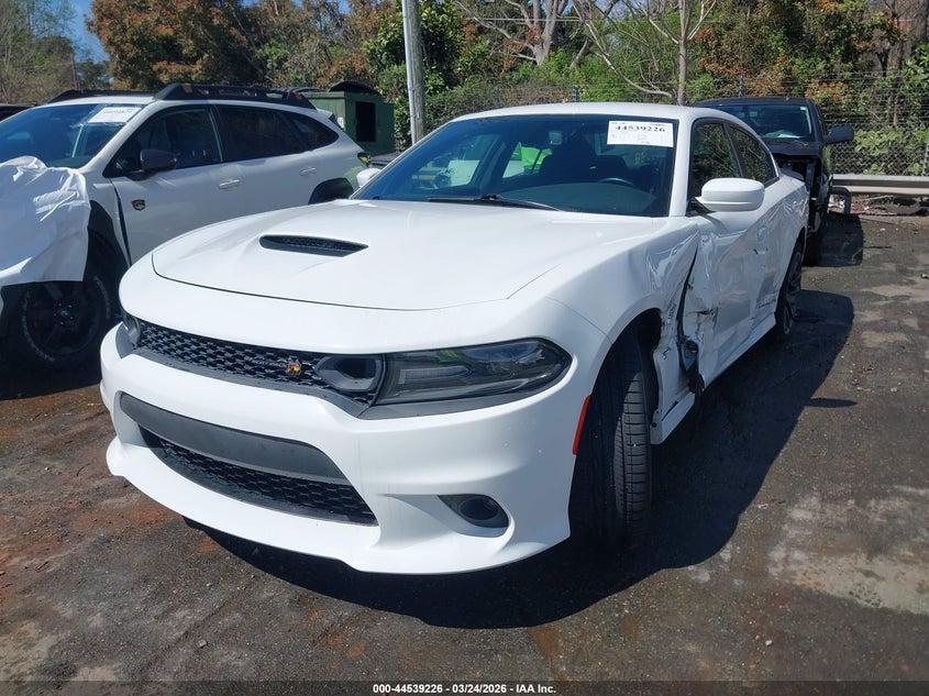 2020 Dodge Charger VIN 2C3CDXGJ2LH246027 IAAI salvage auction — LEFT SIDE, Wait Title, sold $14,300 on 2026-07-23 (photo 2)