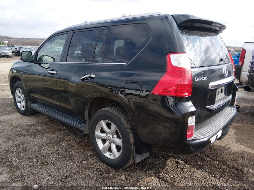 2010 Lexus Gx 460 VIN JTJBM7FX6A5012262 IAAI salvage auction — FRONT & REAR, Clear (Oklahoma), sold $6,300 on 2026-07-21 (photo 3)
