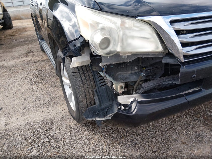 2010 Lexus Gx 460 VIN JTJBM7FX6A5012262 IAAI salvage auction — FRONT & REAR, Clear (Oklahoma), sold $6,300 on 2026-07-21 (photo 6)