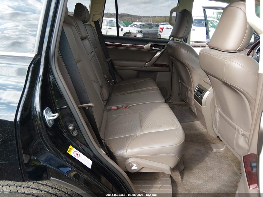2010 Lexus Gx 460 VIN JTJBM7FX6A5012262 IAAI salvage auction — FRONT & REAR, Clear (Oklahoma), sold $6,300 on 2026-07-21 (photo 8)