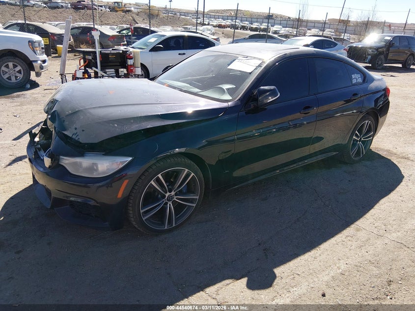 2015 BMW 4er VIN WBA4B3C51FGV48171 IAAI salvage auction — FRONT END, Salvage Title, sold $1,200 on 2026-07-27 (photo 2)