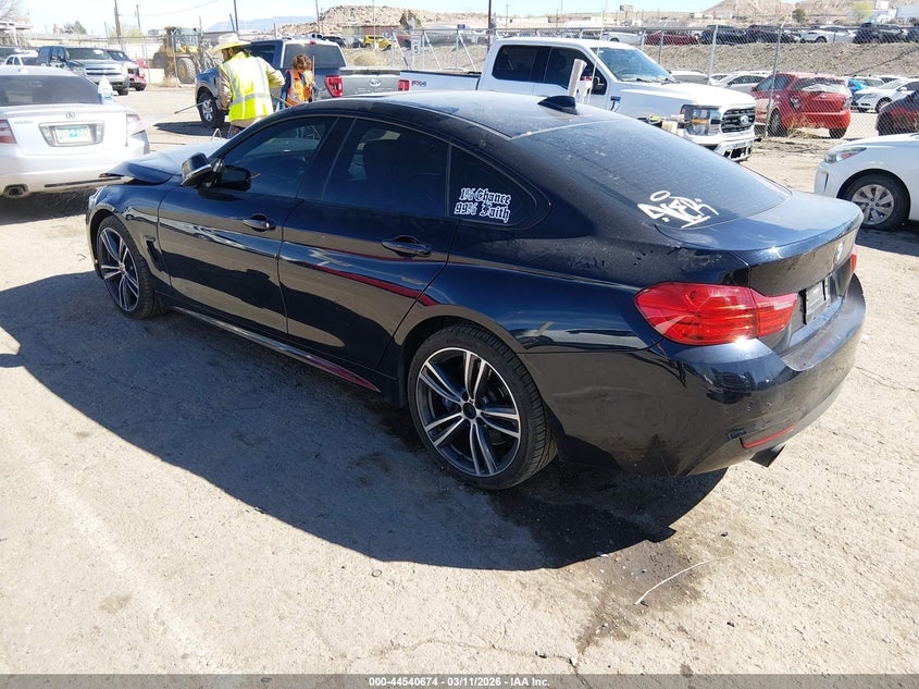 2015 BMW 4er VIN WBA4B3C51FGV48171 IAAI salvage auction — FRONT END, Salvage Title, sold $1,200 on 2026-07-27 (photo 3)